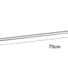 Barra De Parede Para Cozinha 70cm Suportes Para Utensílios Cr