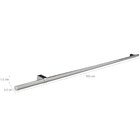 Barra De Utensílios Suporte De Cozinha Redonda Aço Inox 100cm