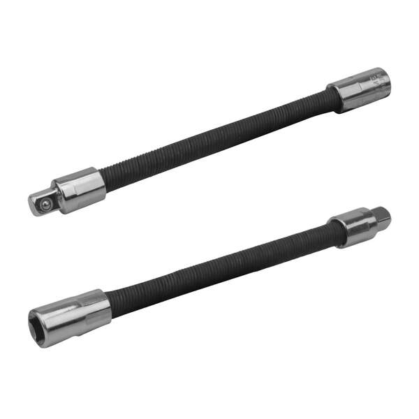 Barra Extensora 3/8 Pol 200mm Aço Cromo Vanádio - Preto