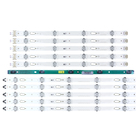 Barra Led Tv Kit Completo 10 Barras Ku6000/6003 Mu6000/6003