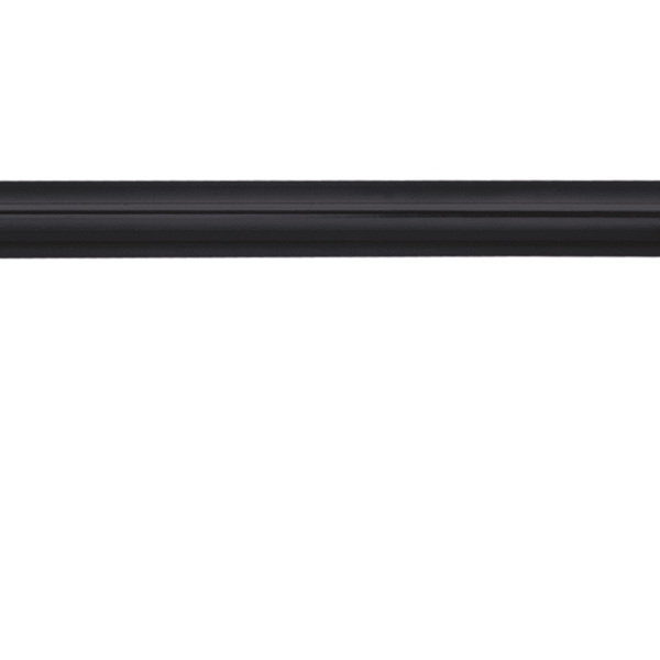 Barra Organizadora Preta 71cm Com 6 Ganchos P/ Utensílios - C