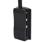 Barra Retrátil 40-80cm para Guarda-Roupa Aço Preto EVO'M Spaceo