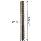 Barra Roscada Inox 304 1/4' 1 Metro