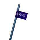 Barra Roscada Zincada 1/4x1m Sfor