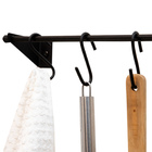 Barra Utensílios Organizador P/ Cozinha 5 Ganchos Swing - 45