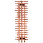 Barramento Central 100a Trifásico Para 36 Circuitos