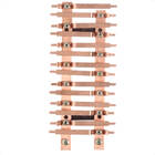 Barramento Central 225a Bifásico Para 28 Circuitos