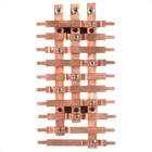 Barramento Central 80a Trifásico Para 20 Circuitos