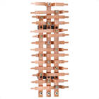 Barramento Central 80a Trifásico Para 28 Circuitos