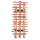 Barramento Central Trifásico 150a Para 28 Circuitos