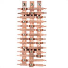 Barramento Central Trifásico 225a Para 28 Circuitos