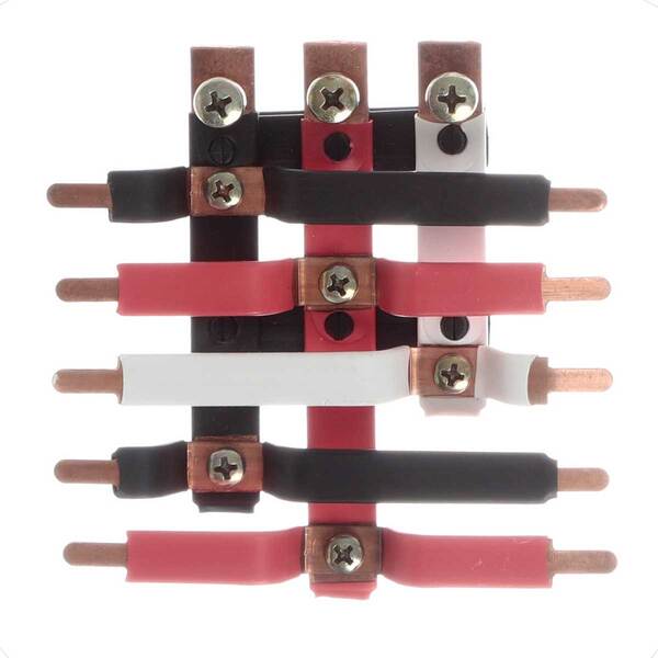 Barramento Central Trifásico Isolado 80a Para 10 Circuitos