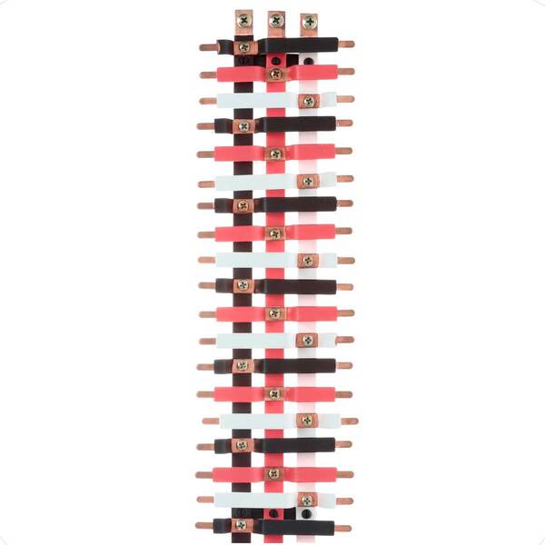 Barramento Central Trifásico Isolado 80a Para 38 Circuitos