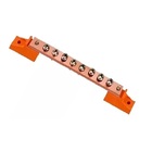 Barramento Cobre Neutro Ou Terra 100a 1/2 X 1/8 8 Parafusos