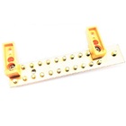 Barramento Cobre Neutro Ou Terra 100a 1 X 1/16 20 Parafusos