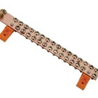 Barramento Cobre Neutro Ou Terra 195a 1 X 1/8 30 Parafusos