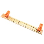 Barramento Cobre Neutro Ou Terra 195a 1 X 1/8 40 Parafusos