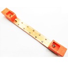 Barramento Cobre Neutro Ou Terra 280a 1 X 3/16 10 Parafusos