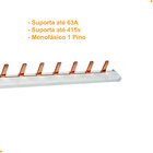 Barramento Fase Jng Tipo Pente Monofásico 63a 415v 12 Pólos