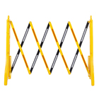 Barreira Pantográfica para Isolamento de Áreas Plástico 250x96cm Amarelo