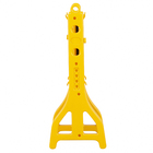 Barreira Pantográfica para Isolamento de Áreas Plástico 250x96cm Amarelo