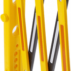 Barreira Pantográfica para Isolamento de Áreas Plástico 250x96cm Amarelo