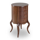 Barrica Clássica 4 Gavetas Verniz Imbuia