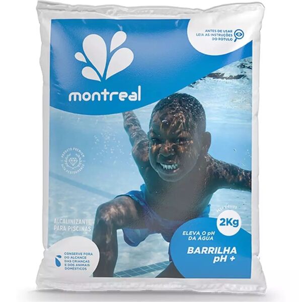 Barrilha Elevadora De Ph Em Pó 2kg Montreal