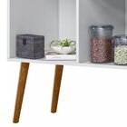 Barzinho 1 Gaveta E Adega Madrid Tigus Branco/ypê