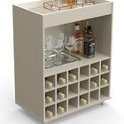 Barzinho Aparador Com Adega Leblon Off White