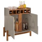 Barzinho Com 2 Portas E Adega Para Sala De Jantar 50522 Dcasa