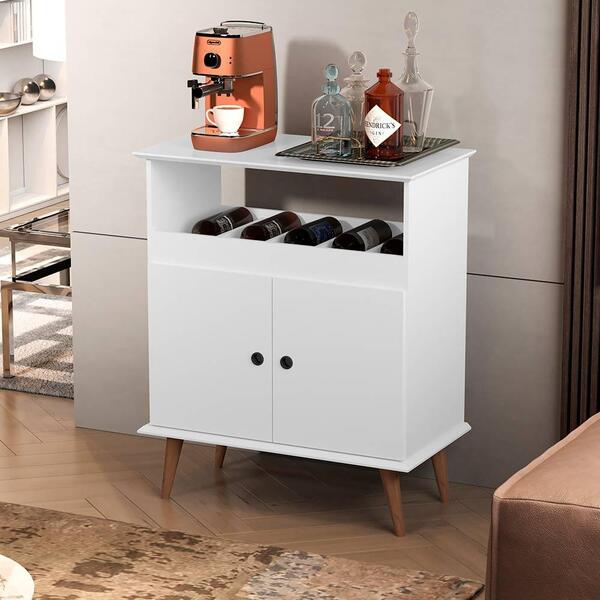 Barzinho Com Adega 2 Portas Viena Branco Basoto