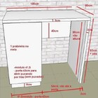 Barzinho Com Bancada Para Cervejeira