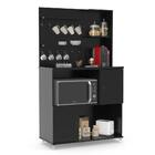 Barzinho Do Coffe Preto Acetinado