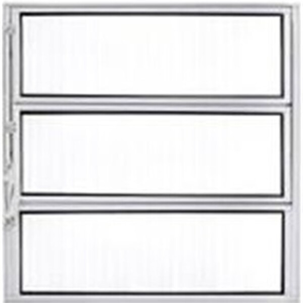 Basculante 0,60 X 0,40 Alumínio Branco