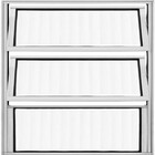 Basculante 0,60 X 0,60 Alumínio Brilhante