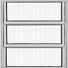 Basculante 0,60 X 0,80 Alumínio Brilhante