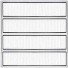 Basculante 0,80 X 1,00 Alumínio Branco