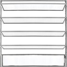 Basculante 1,00 X 0,40 Alumínio Brilhante