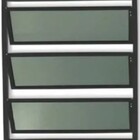 Basculante 1,00 X 0,40 Alumínio Preto