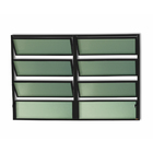 Basculante 2 Seções de Abrir Alumínio 100x150cm Brimak