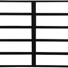 Basculante Duplo 1,00  X 1,50 Alumínio Preto