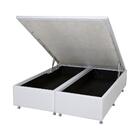 Base Baú Branco Casal (138x188x39) - Ortobom