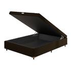 Base Baú P/cama Box Casal Somopar Imperador Marrom