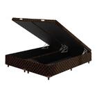 Base Baú P/cama Box Queen Somopar Imperador Marrom