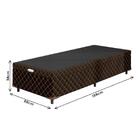 Base Baú P/cama Box Solteiro Somopar Imperador Marrom