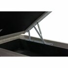 Base Baú Physical Camurça Queen 158x198x39cm Ortobom Bege