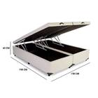 Base Box Baú Articulada Queen 158cm - Tcs 350 Off Metalizado