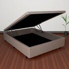 Base Box Baú Casal 128x188x42cm Bege