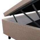 Base Box Baú Casal 128x188x42cm Bege